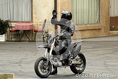 Motorcycle Editorial Stock Photo