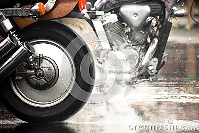 Motorcycle Stock Photo