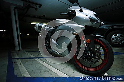 Motorcycle Stock Photo
