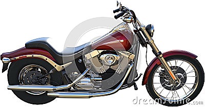 Motorcycle Bike, Machine, Biker, Isolated, PNG Stock Photo