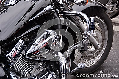 Motorcycle Stock Photo