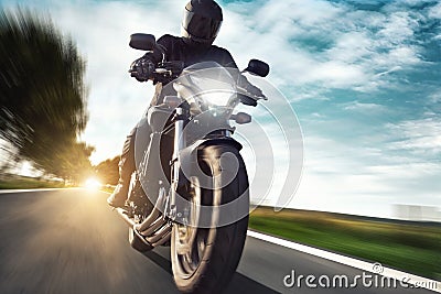 Motorcycle Stock Photo