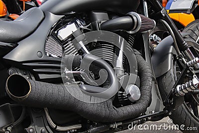 Motorcycle Stock Photo