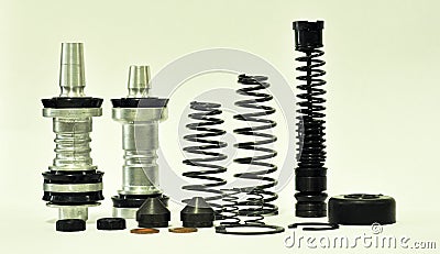 Motorcycle Part Stock Photo