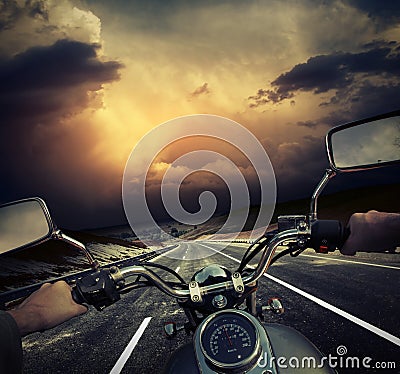 Motorcycle Stock Photo