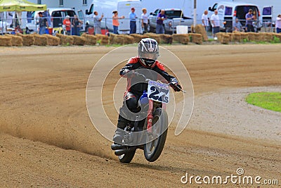 Motorcycle wheelie Editorial Stock Photo