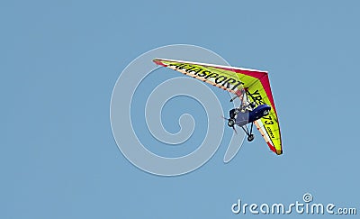 Motorized glider Editorial Stock Photo