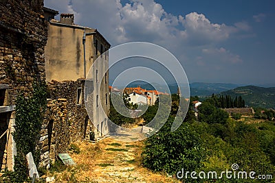 Motovun, Croatia Stock Photo