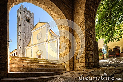 Motovun. Croatia. Stock Photo