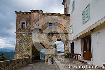 Motovun, Croatia. Stock Photo