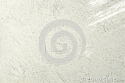 Mottled stucco stone structure Stock Photo