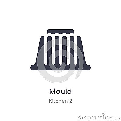 mould icon. isolated mould icon vector illustration from kitchen 2 collection. editable sing symbol can be use for web site and Vector Illustration