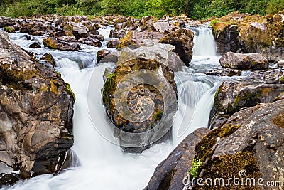 Moulton Falls State Park Stock Photo