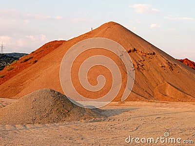 Mound Stock Photo