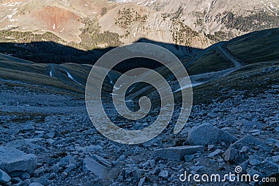 Mount Antero Road - Colorado Stock Photo