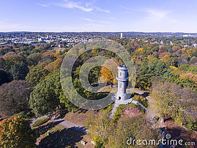 Mount Auburn Cemetery, Watertown, Massachusetts, USA Stock Photo