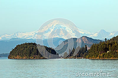 Mount Baker Stock Photo