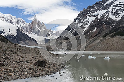 Mount Cerro Torre, Patagonia, Argentina Stock Photo