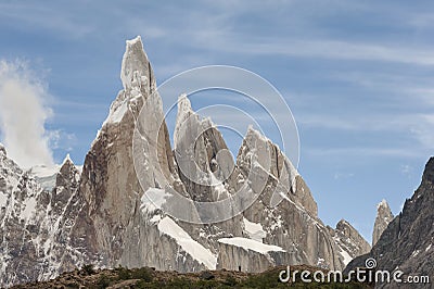 Mount Cerro Torre, Patagonia, Argentina Stock Photo