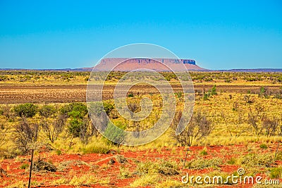 Mount Conner near Uluru Editorial Stock Photo