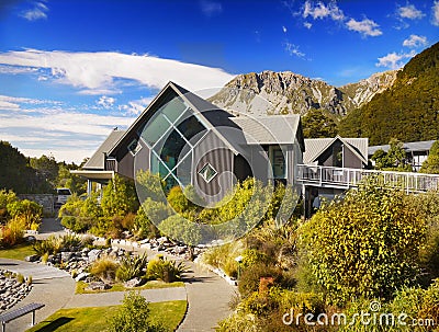 Mount Cook NP, New Zealand Editorial Stock Photo