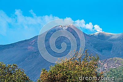 Mount Etna, Sicily Stock Photo