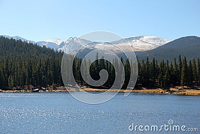 Mount Evans Scenic Byway, Denver Mountains Stock Photo