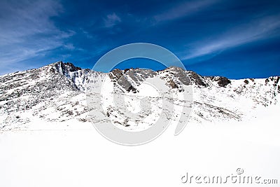 Mount Evans Summit - Colorado Stock Photo