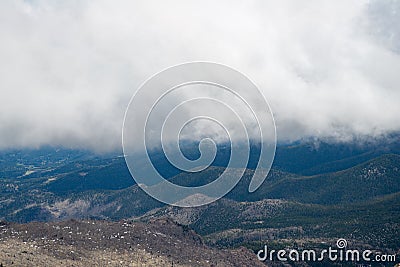 Mount Evans Summit - Colorado Stock Photo