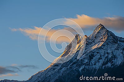 Mount Everest Stock Photo