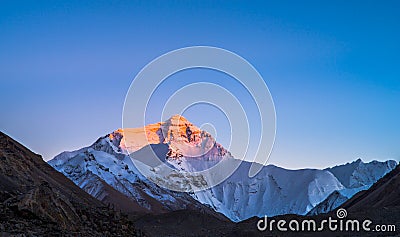 Mount Everest Stock Photo