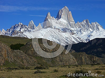 Mount Fitzroy El Chalten Stock Photo