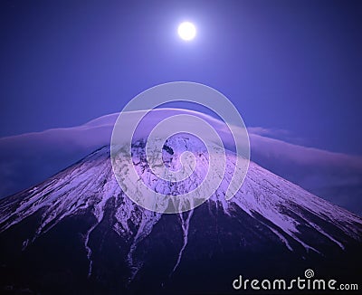 Mount Fuji III Stock Photo