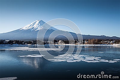 Mount Fuji Stock Photo