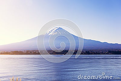 Mount fuji Stock Photo