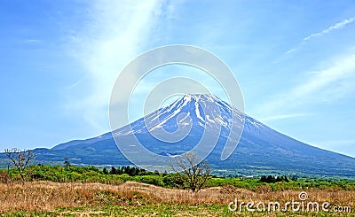 Mount Fuji Stock Photo