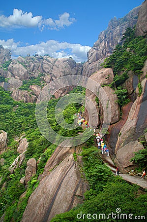 Mount Huangshan, China Stock Photo