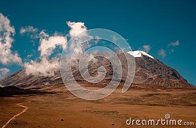 Mount Kilimanjaro, Moshi, tanzania Stock Photo