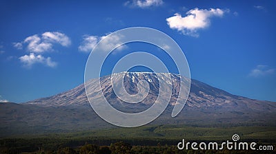 Mount Kilimanjaro, Tanzania Stock Photo