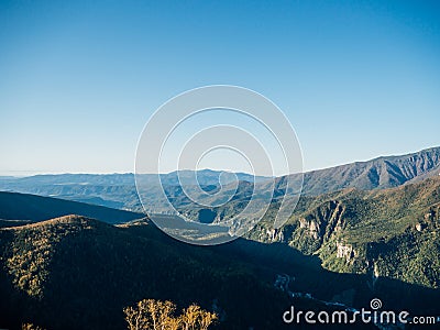 Mount Kurodake view in Daisetsuzan National Park, Hokkaido, Japan. Stock Photo