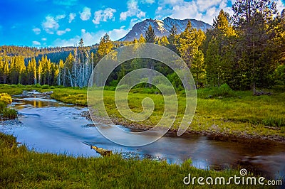 Mount Lassen Stock Photo