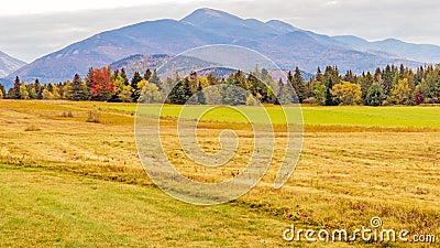 Mount Marcy and Adirondack Mountain high peaks area Stock Photo