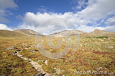 Mount Massive Trail Stock Photo