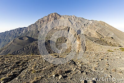 Mount Meru Stock Photo