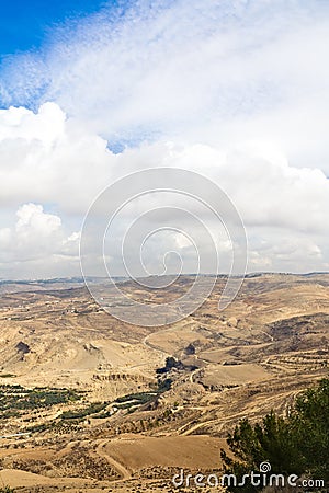 Mount Nebo - Jordan Stock Photo