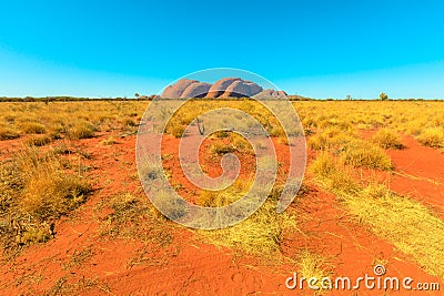 Mount Olgas Kata Tjuta Editorial Stock Photo