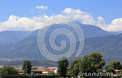 Mount Olympus in Greece Stock Photo