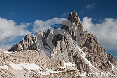 Mount Paterno Stock Photo