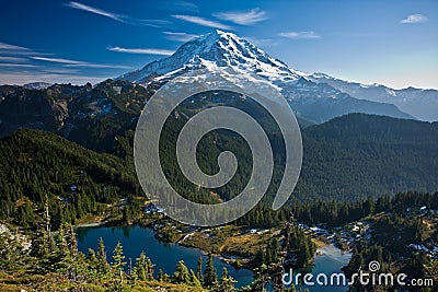 Mount Rainier Stock Photo