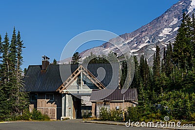 MOUNT RAINIER NATIONAL PARK, RAINIER, WA/USA Editorial Stock Photo